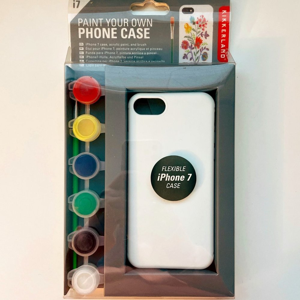Paint Your Own Case Set for iPhone 6/6S, 7, 8 & SE